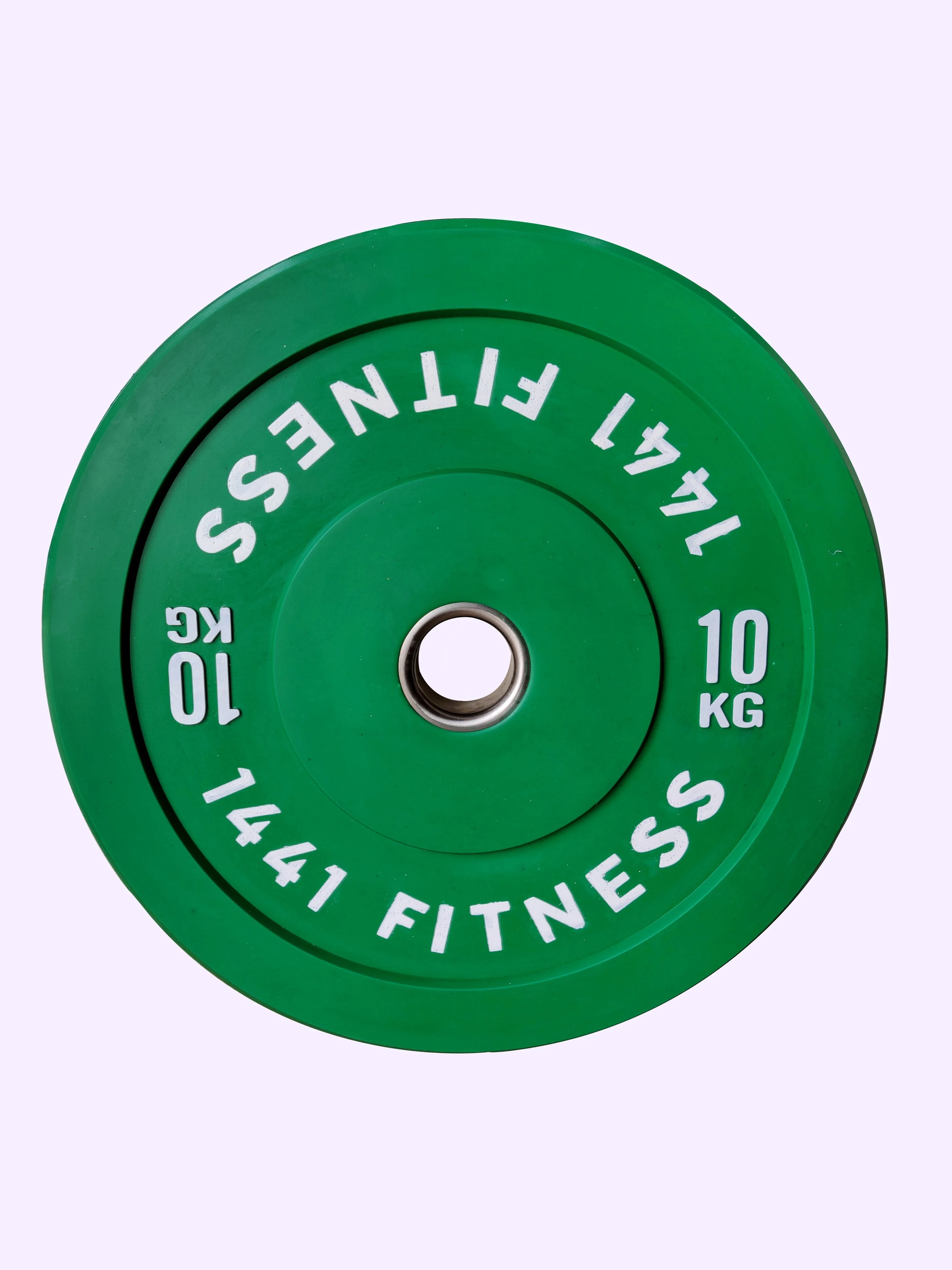 1441 Fitness - 100 Kg Olympic Rubber Bumper Plates with Barbell - Image 3