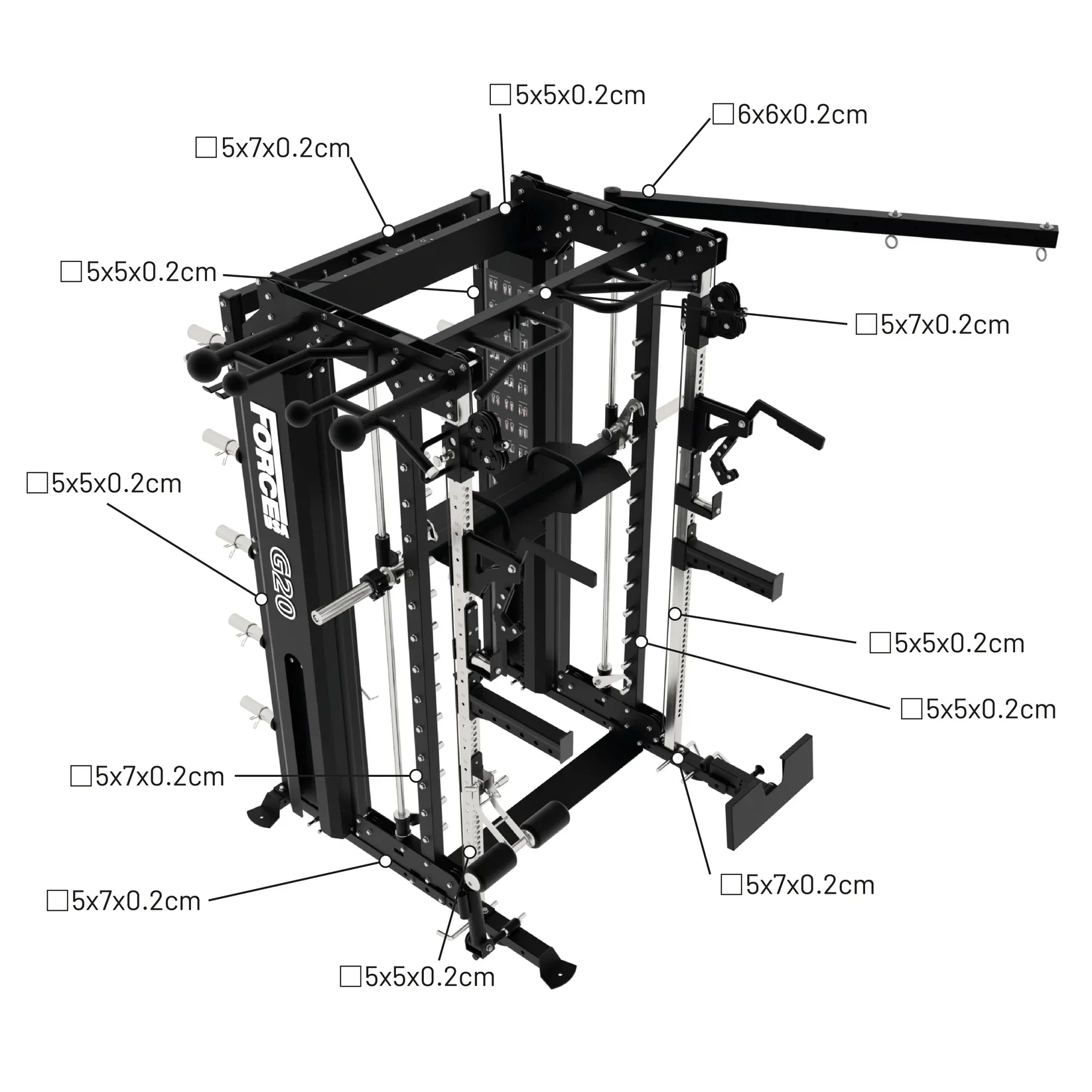FORCE USA G20 Pro All-In-One Trainer 2023 - Image 11