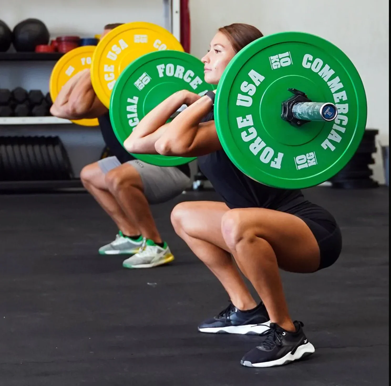 FORCE USA Pro Grade Coloured Bumper Plates - Image 3