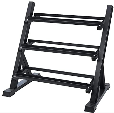 Hex Dumbbell Set with Dumbbell Rack - 2.5 to 20 KG (8 Pairs) - Image 3